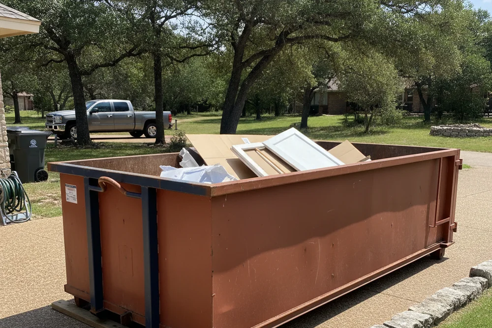 15-Yard Roll-Off Dumpster Rental in New Braunfels TX