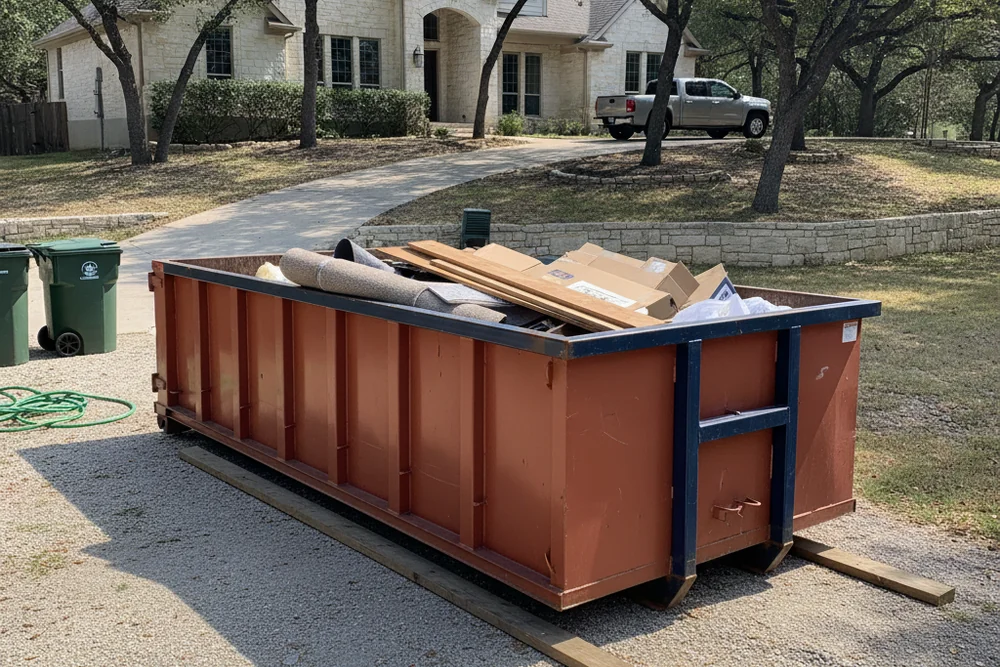 20-Yard Roll-Off Dumpster Rental in New Braunfels TX
